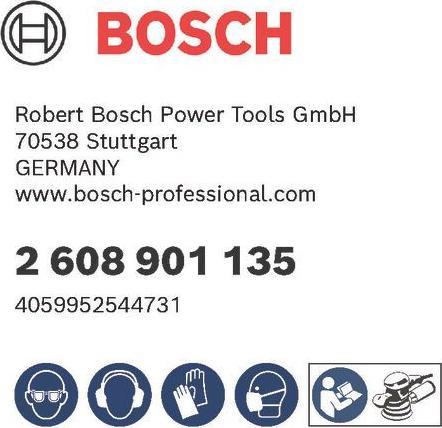 Actual product image Bosch Professional Zubehör Expert C470 Sandpaper multi-hole for random orbital sander, 150 mm, G 40, 50 pcs. (40)