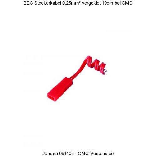 Thumbnail - Jamara BEC Steckerkabel vergoldet