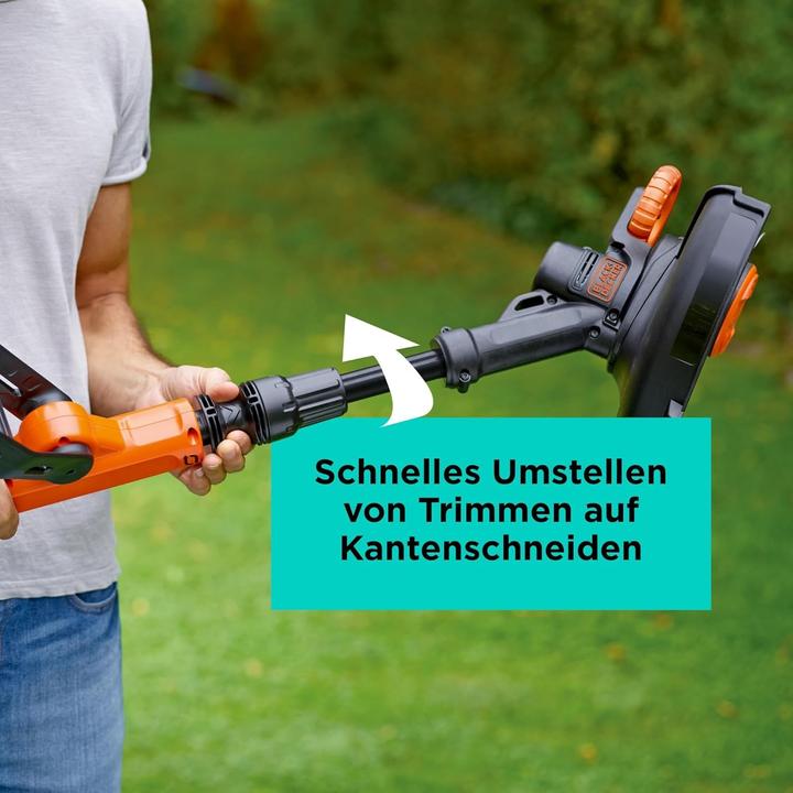 Actual product image Black & Decker Black&Decker Akku-Rasentrimmer18V ohne Akku28cm (Trim line)
