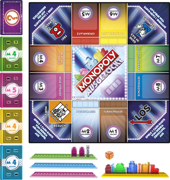Productafbeelding Monopoly Ausgezockt Bordspel (Duits)
