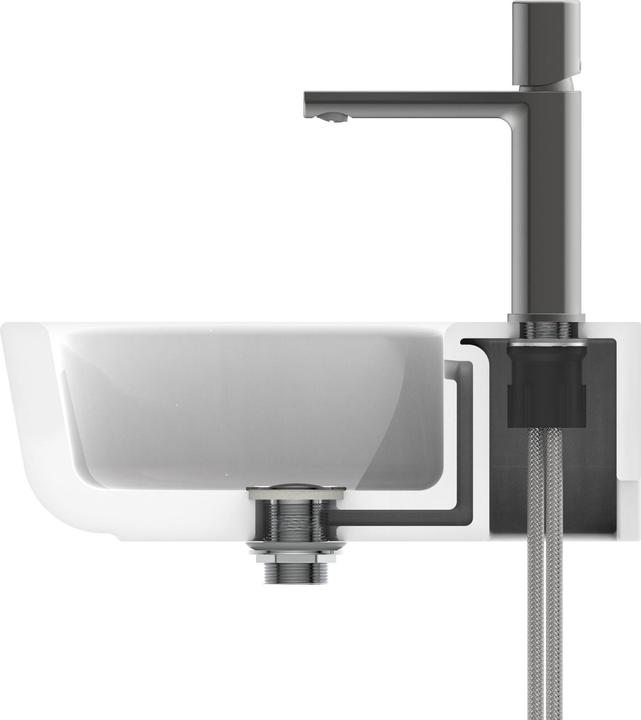 Immagine prodotto Schütte Rubinetto da bagno NEW YORK miscelatore per lavabo Grafite opaco miscelatore monocomando 33612