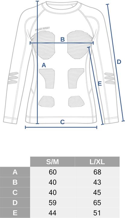 Produktbild Polar Husky Sport-Funktionsunterhemd Anatomic Functional Wear (S, M)