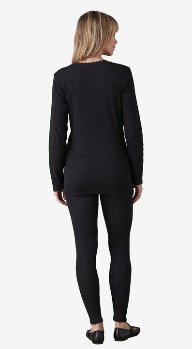 Actual product image Envie de Fraise Bio-Kollektion: Homewear-Set für Schwangerschaft und Stillzeit mit Trageshirt (W32/L34)