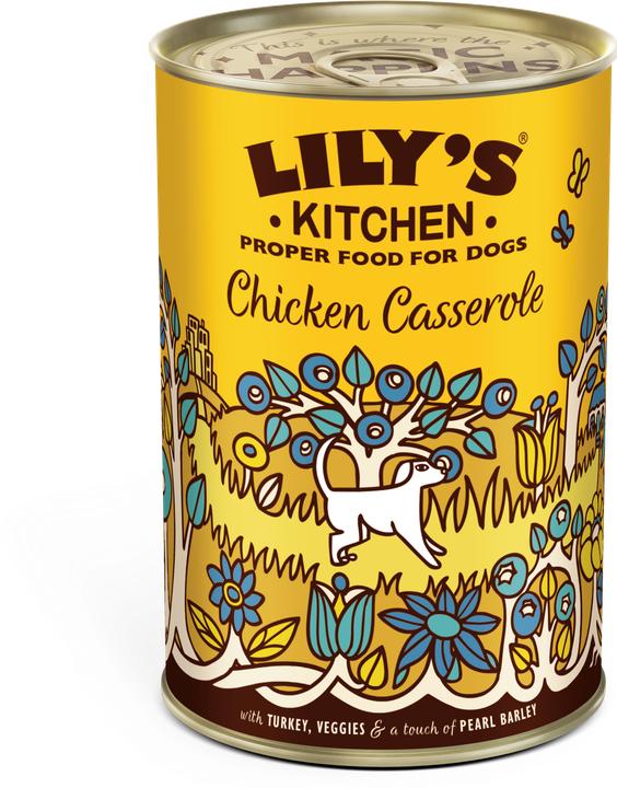 Produktbild Lily's Kitchen Huhn und Truthahn (Senior, Adult, Junior, 6 Stk., 2400 g)