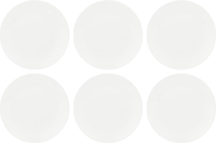 Produktbild La Porcellana Bianca Set mit 6 Essenziale Speisetellern - Weiss 27 cm (6 Stk.)