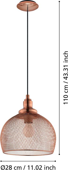 Actual product image EGLO Straiton (E27)