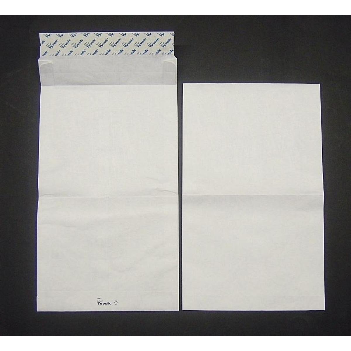 Thumbnail - Blanke, Versandtasche + Luftpolstertasche, Versandtaschen Tyvek 250x381mm 54g/qm haftklebend VE=100 Stück weiss (100 x)