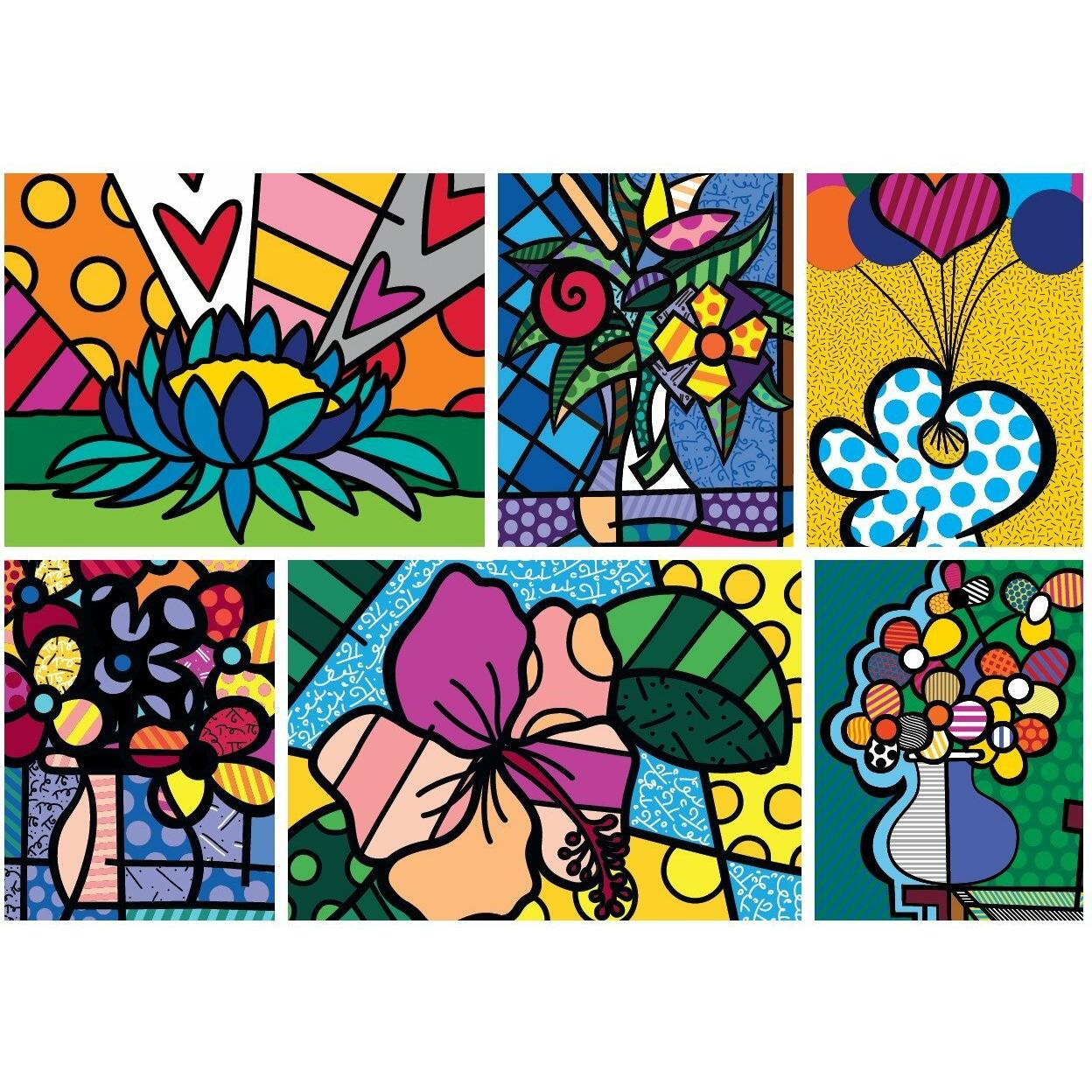 Thumbnail - Bluebird Puzzle Collage: Blumen 2000 Teile (2000 Teile)