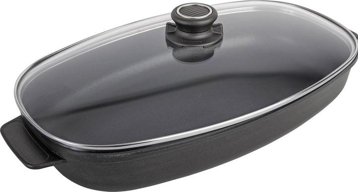 Gastrolux Poisson Rôtissoire / plat à four 40 cm (Cocotte + faitout, Fonte d'aluminium)