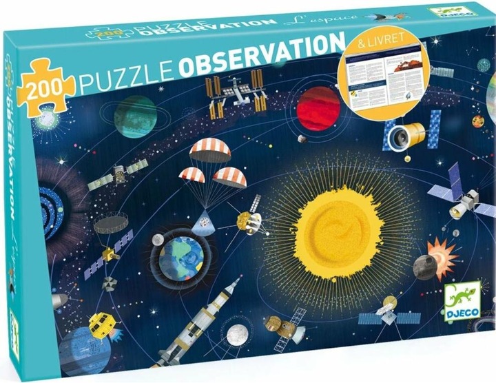 Immagine prodotto Djeco Spazio puzzle (200 pezzi)