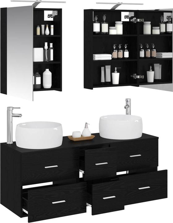 Actual product image vidaXL Badezimmer Spiegel (44.50 x 66 cm)