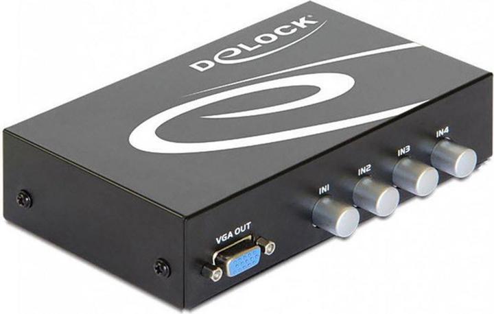Immagine prodotto Delock 4Port VGA+Audio Switchbox