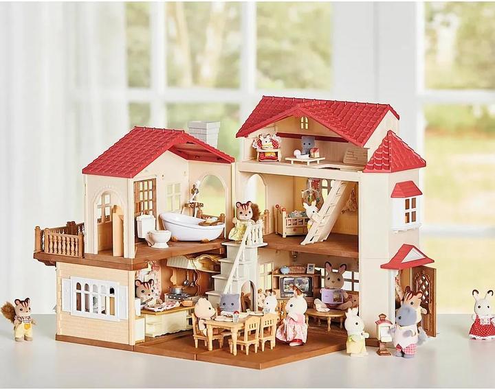 Produktbild Sylvanian Families Ein Landhaus mit rotem Dach