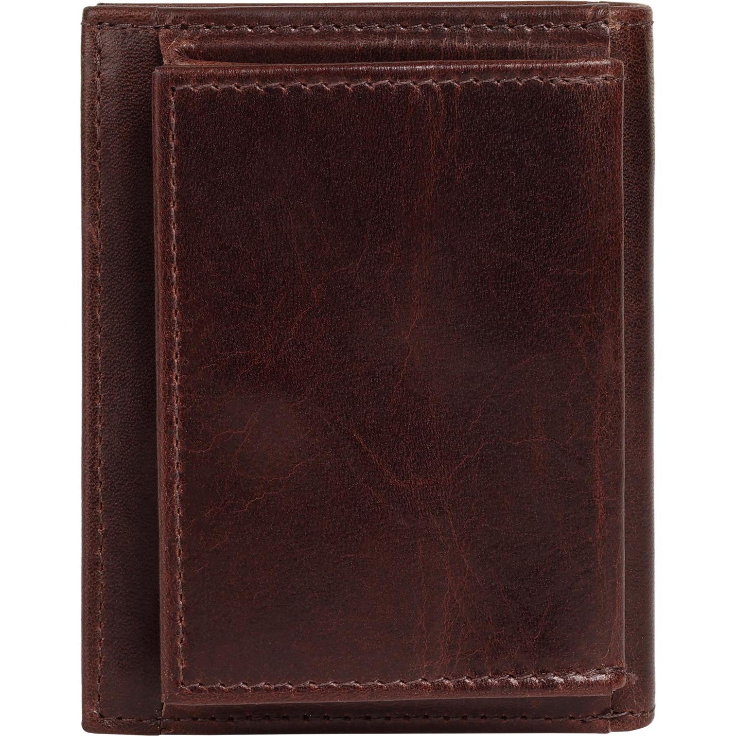Thumbnail - Bugatti, Herren, Portemonnaie, Secure Slim - RFID Kreditkartenhalter mit Wiener Münzfach Romano, Braun