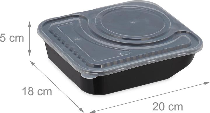 Produktbild Relaxdays 24x Meal-Prep-Boxen