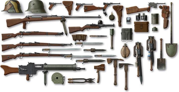 ICM WWI German Infantry W&E