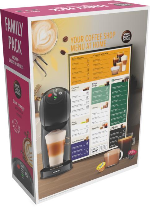 Actual product image Nescafé Dolce Gusto Genio S Coffee machine, black (NESCAFÉ Dolce Gusto)