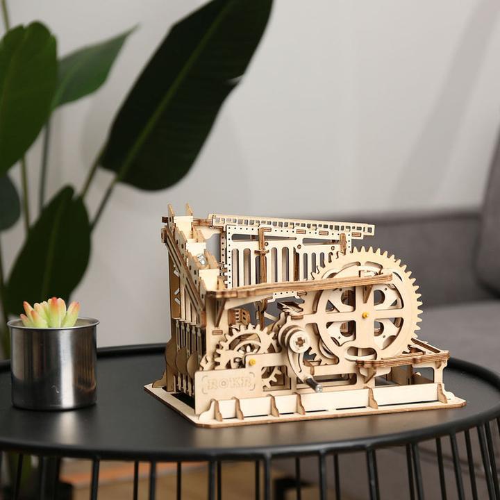 Productafbeelding Rokr Knikkerbaan - 3D houten bouwpakket