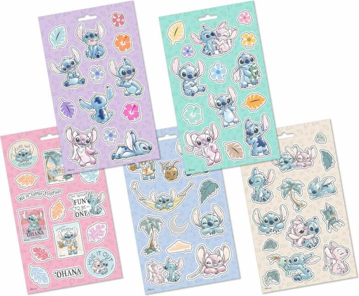 Immagine prodotto Kids Licensing Stitch StickerSet (5 Adesivo)