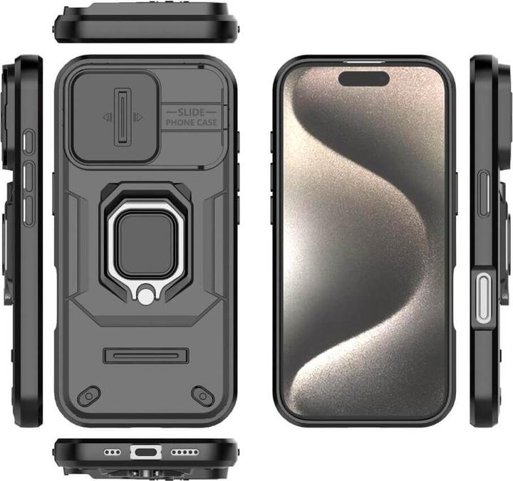 Produktbild Cover-Discount iPhone 16 Pro - Armor Case mit Kickstand (Apple iPhone 16 Pro)