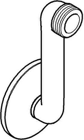 Actual product image Grohe S-connection 1/2inchx3/4inch adjustable 55mm chrome