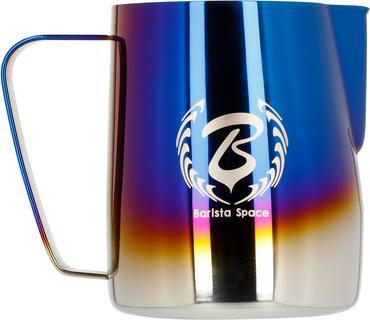Immagine prodotto Barista Space Lattiera Titanium Half Blue 600 ml (0.60 l)