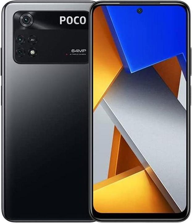 Produktbild Xiaomi Poco M4 Pro (128 GB, Schwarz, 6.43", Dual SIM, 4G)