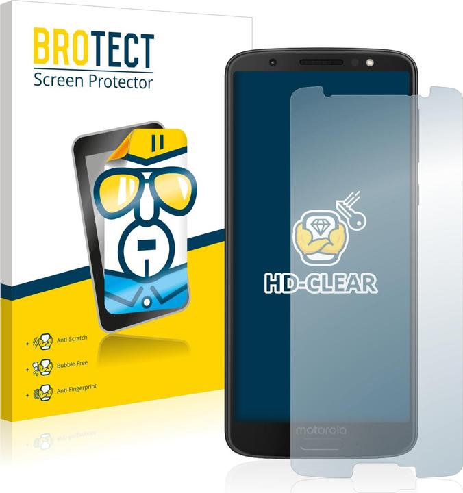 Actual product image BROTECT Screen Protector Clear (2 pcs., Motorola Moto G6)