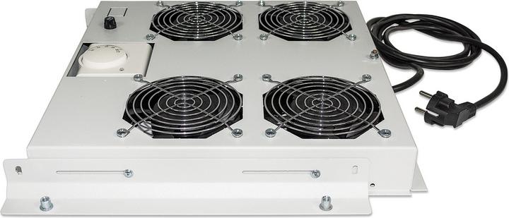 Image du produit Intellinet Compartiment pour ventilateur de rack (220/240 V) avec thermostat (4 ventilateurs)