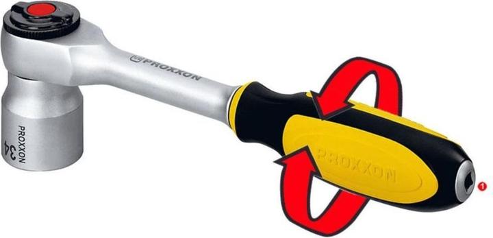 Actual product image Proxxon Rotary ratchet (1/2")