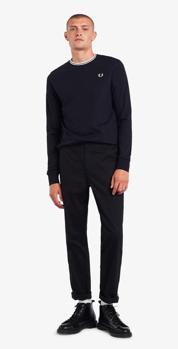 Produktbild Fred Perry Shirt Long Sleeve black (XL)