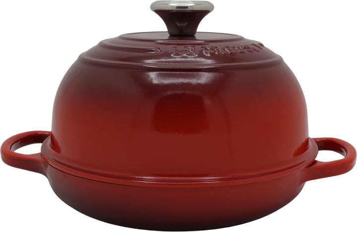 Le Creuset Teglia per pane 24cm rosso ciliegia (24 cm, Pirofila + casseruola, Ghisa)