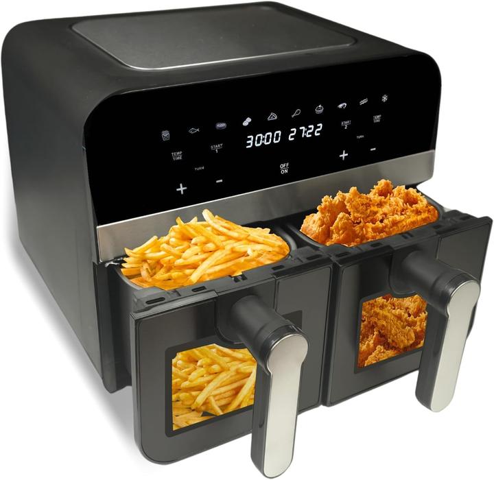 Image du produit Comfy Nest Friteuse à air double avec fenêtre