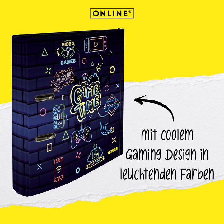 Actual product image Online Game Time folder 7cm (A4, 70 mm, 1 Piece)