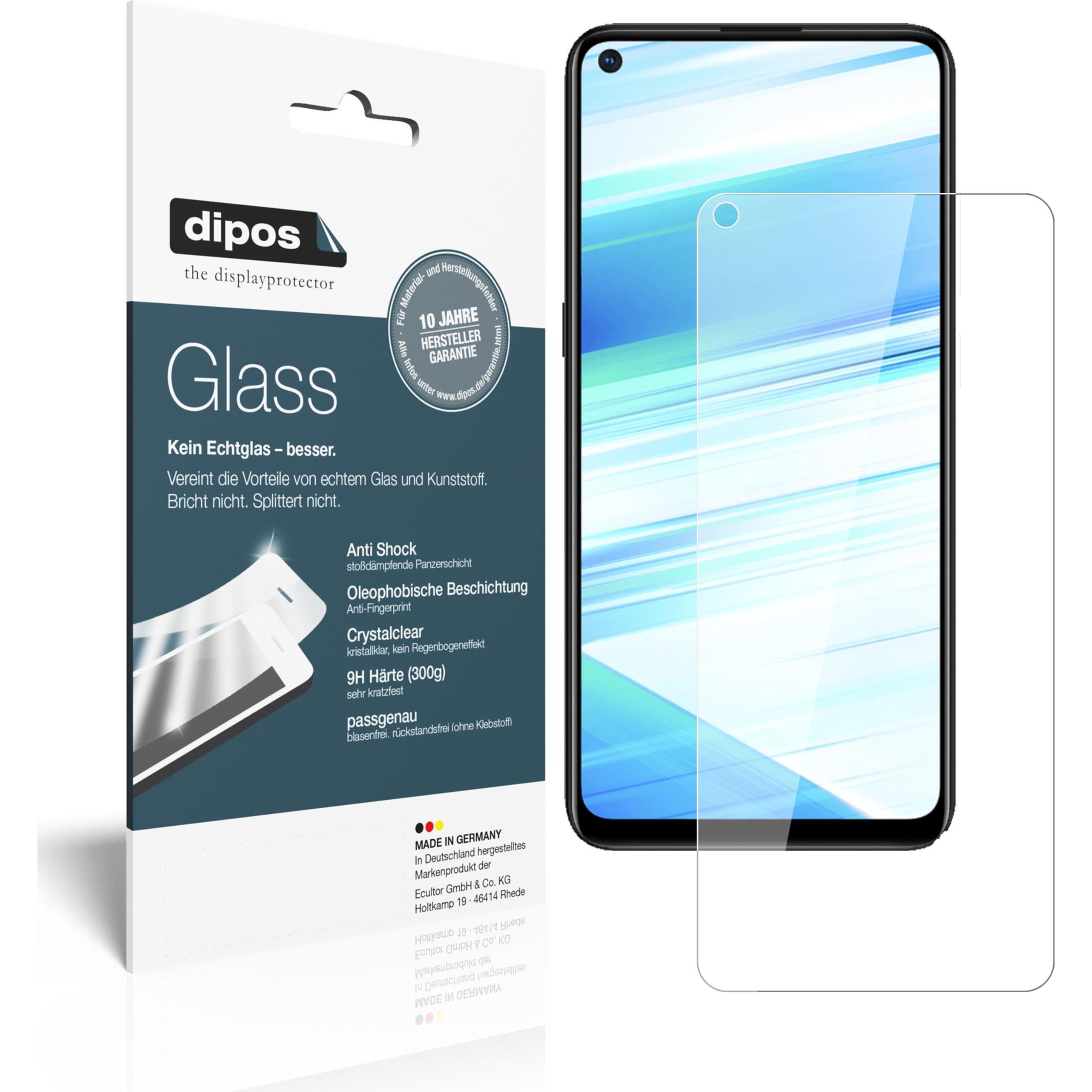 Dipos Displayschutz Anti-Shock (1 Stück, Samsung Galaxy M40), Smartphone Schutzfolie, Transparent