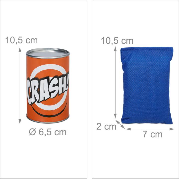 Actual product image Relaxdays Can throwing