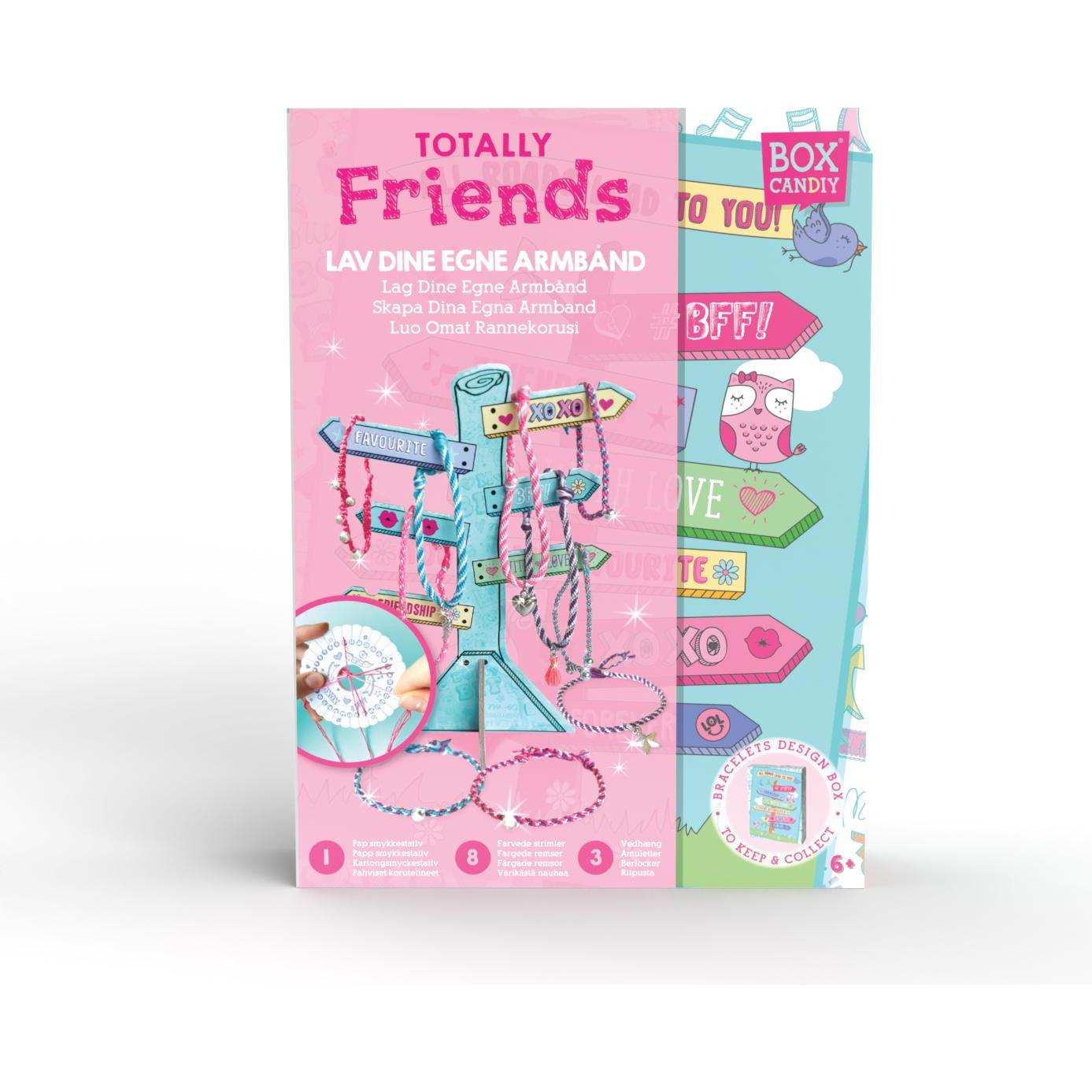 Thumbnail - Box Candiy Bracelet Set - Totally Friends - (BC-1932)