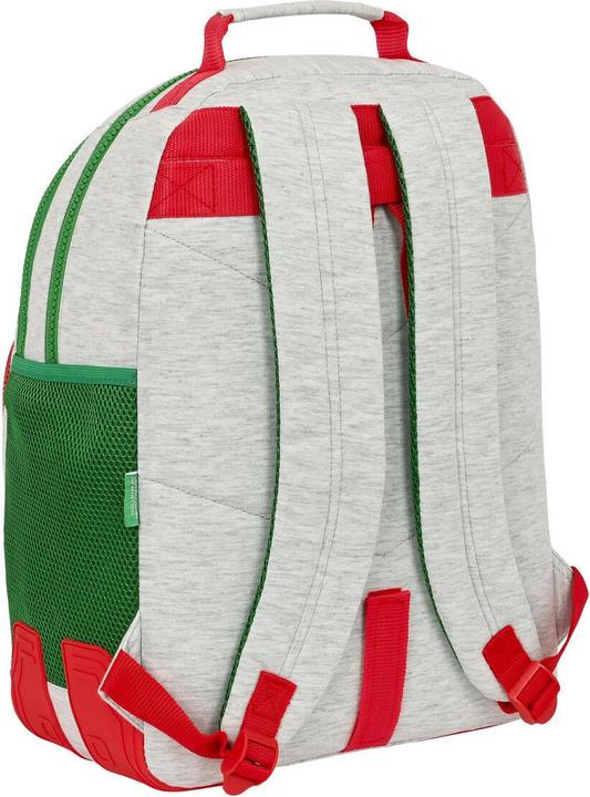 Actual product image Benetton School backpack Pop Grey (32 x 42 x 15 cm)