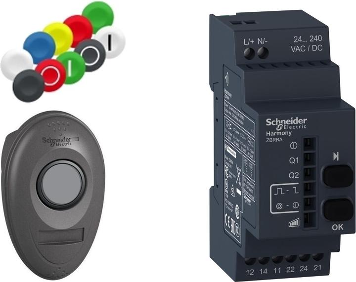 Actual product image Schneider Electric Receiver programmable XB5R 24-240VAC/DC