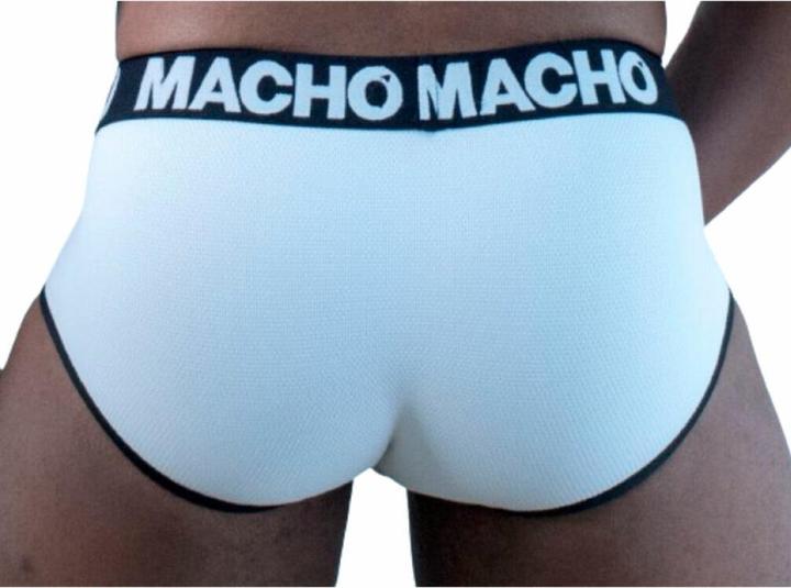 Actual product image Macho Underwear Macho - Ms30bl Briefs White L (L)