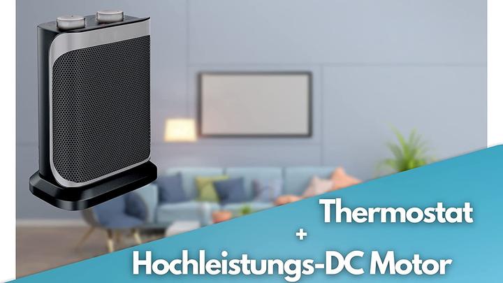 Produktbild Keramik Heizlüfter (750/1500 W) (1500 W)