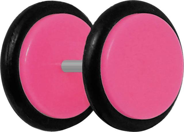 Immagine prodotto Star Piercing Tappo finto rosa con O-ring (senza ottone, Materiale sintetico)