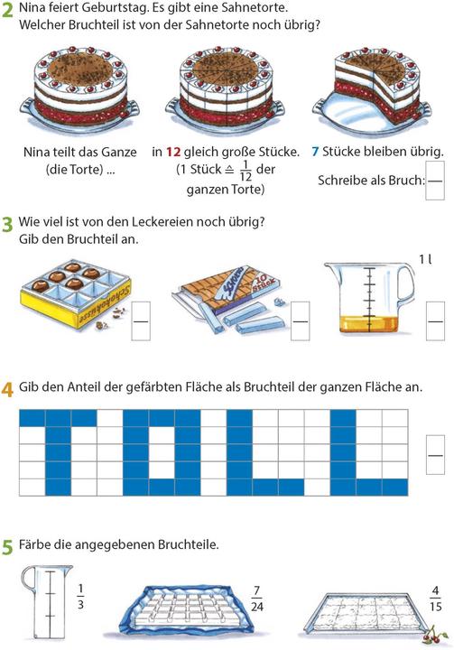 Produktbild Bruchrechnen ab 6. Klasse (Deutsch, Adolf Hauschka, Linda Bayerl, Martina Knapp, Rainer Thiele, Sabine Dengl, 2022)