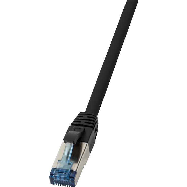 Thumbnail - Shiverpeaks S/CONN maximum connectivity Netzwerkkabel-Patchkabel, cat 6A, S/FTP, PIMF, schwarz, 3,0m (S/FTP, CAT6a, 3 m)...