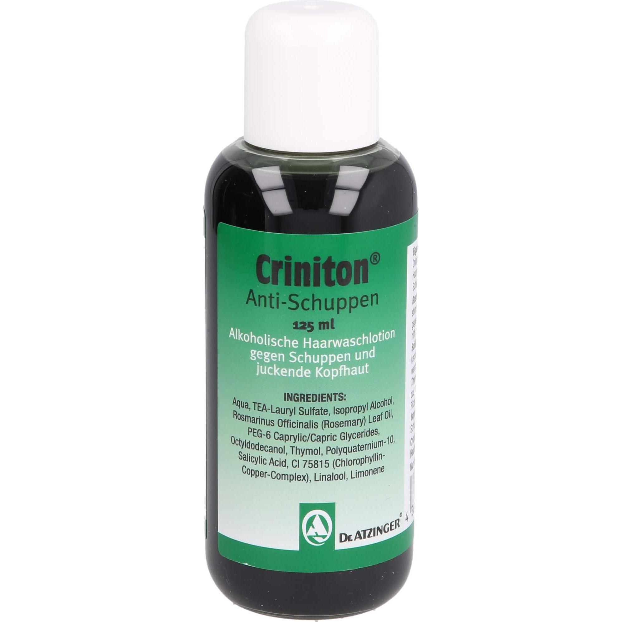 Kanzlsperger, Duschmittel, Criniton Anti-Schuppen Haarwaschlotion, 125 ml Lösung (125 ml)