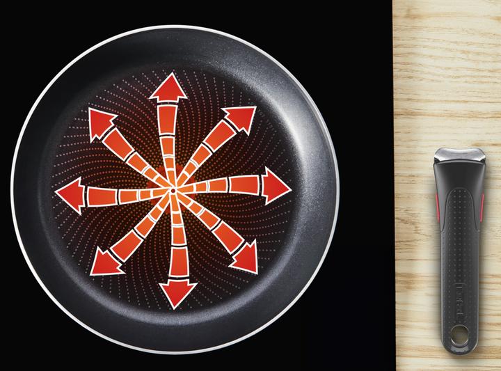 Productafbeelding Tefal Ingenio So'Light pannenset 11-delig (L72393) (Koekenpan, Kookpotten en pannenset, Steelpan, Aluminium)