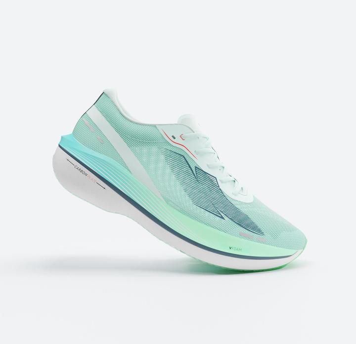 Actual product image Kiprun Laufschuhe Herren mit Carbon-Platte - KD900X.2 grün (47)