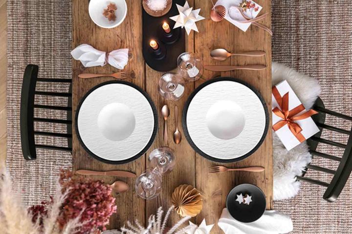 Actual product image Villeroy & Boch Frühstücksteller Manufacture Rock blanc (1 x, 22 cm)