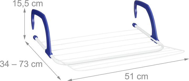 Image du produit Relaxdays Séchoir suspendu (4 m)