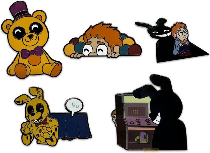 Produktbild Youtooz Five Nights at Freddy's Ansteck-Pins Set Into the Pit 3 cm (6)